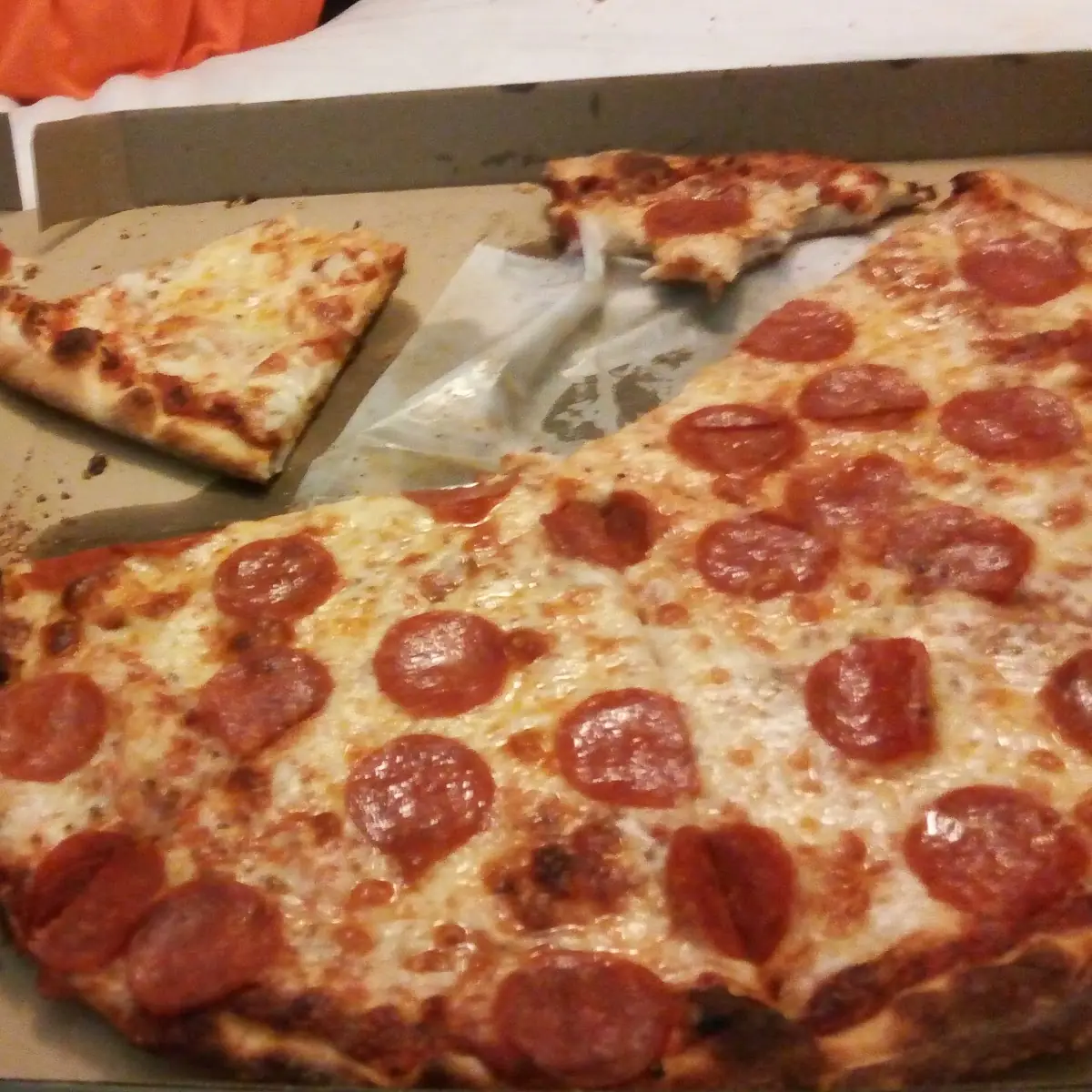 Pepperoni Pizza and Wings