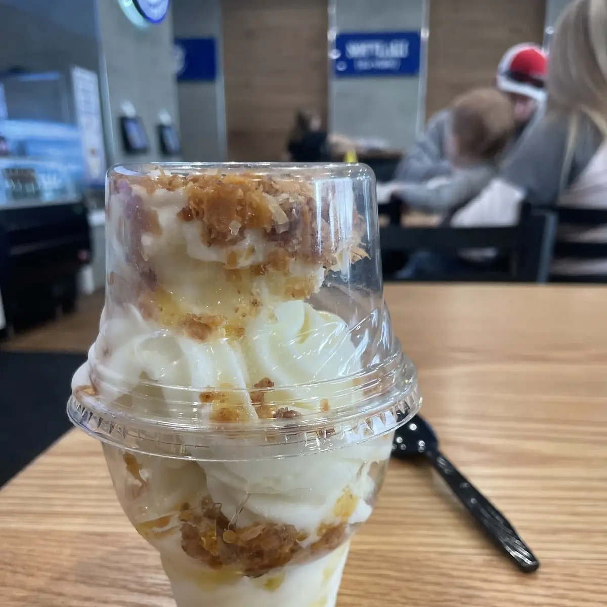 Baklava Ice Cream with Honey