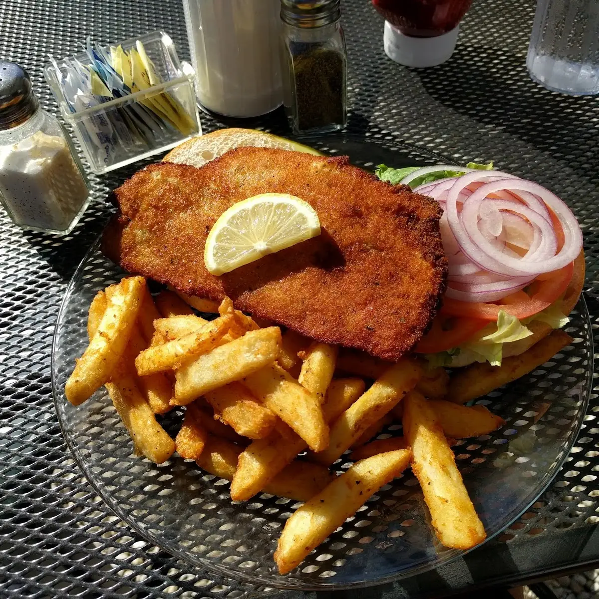 Fresh Flounder Sandwich