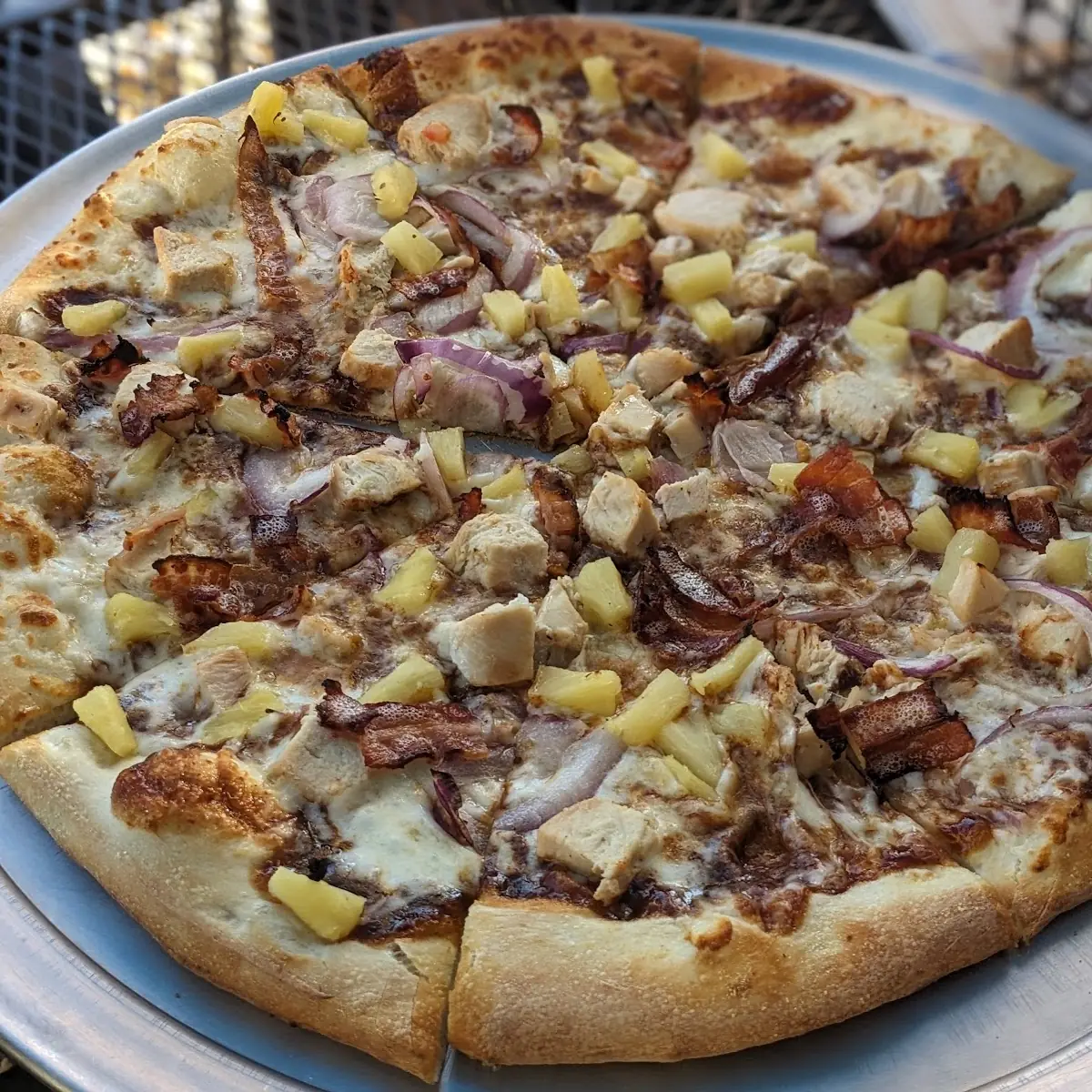 Hawaiian BBQ Pizza