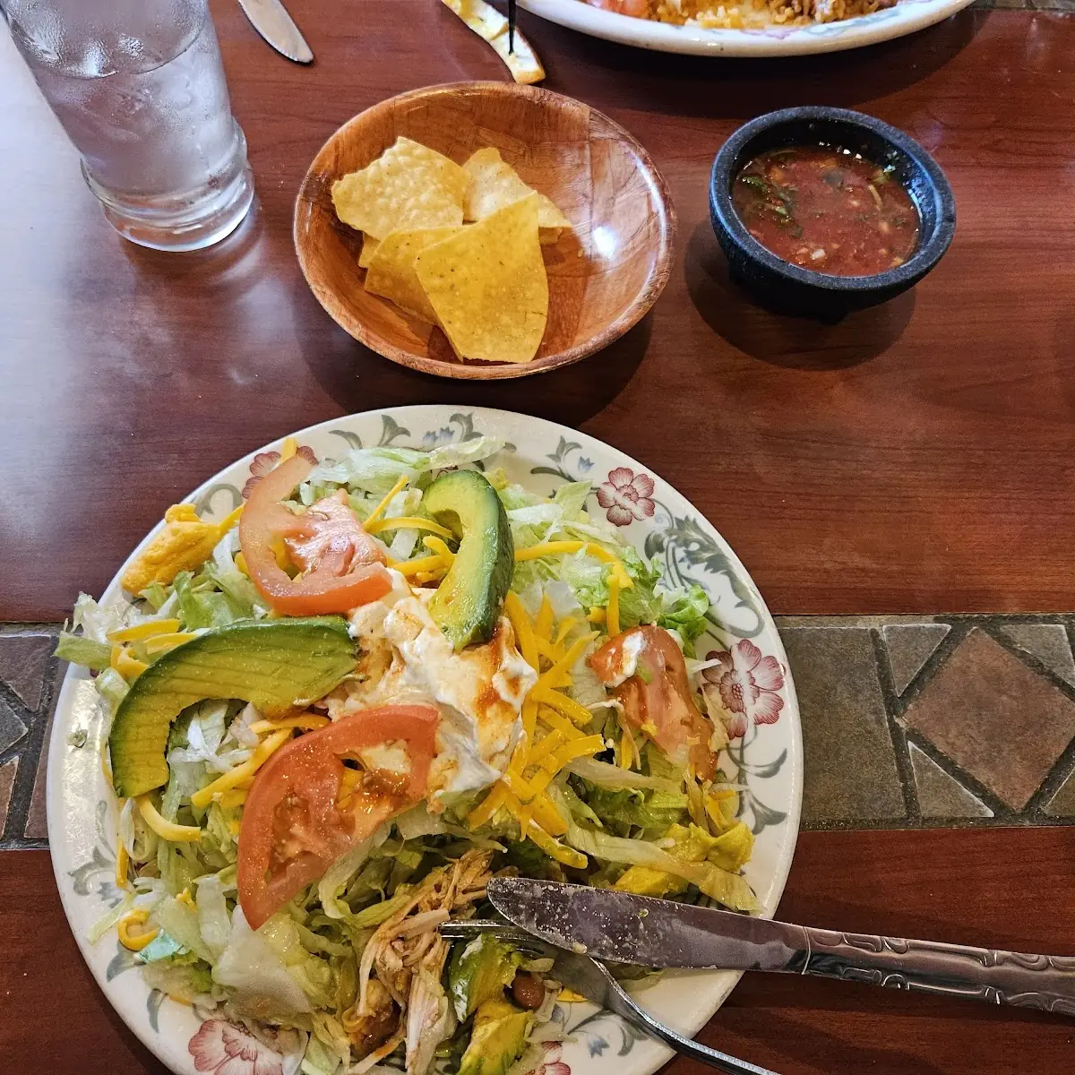 Chicken Tostada