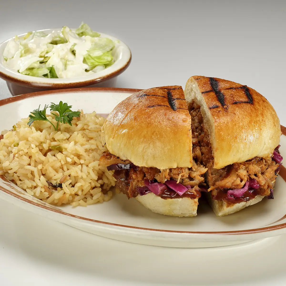 North Woods Pulled Pork Sandwich