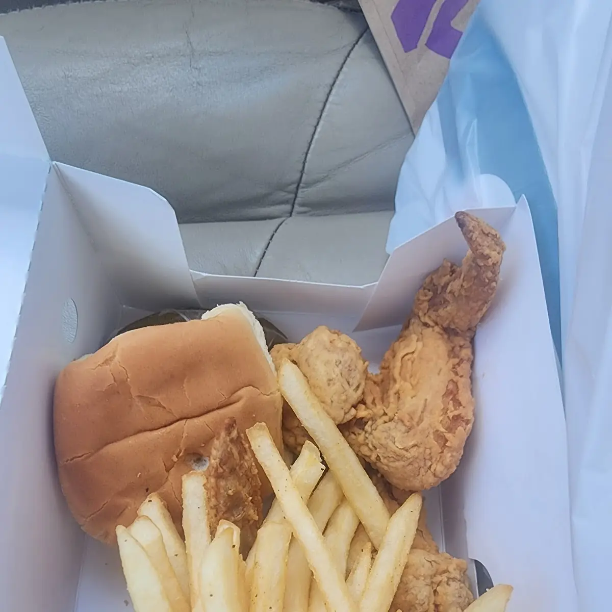 Fried Chicken Wings Fries