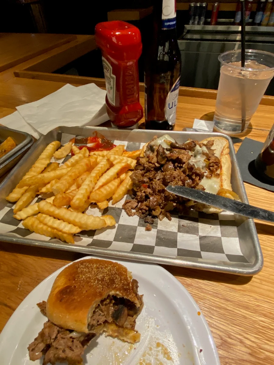 Philly Cheese Steak Sandwich