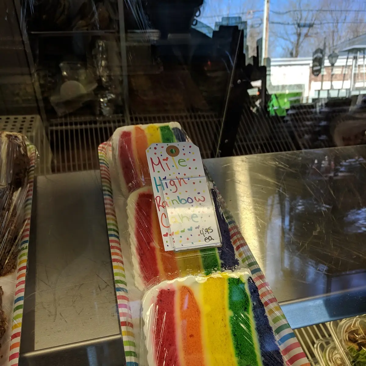 Mile High Rainbow Cake