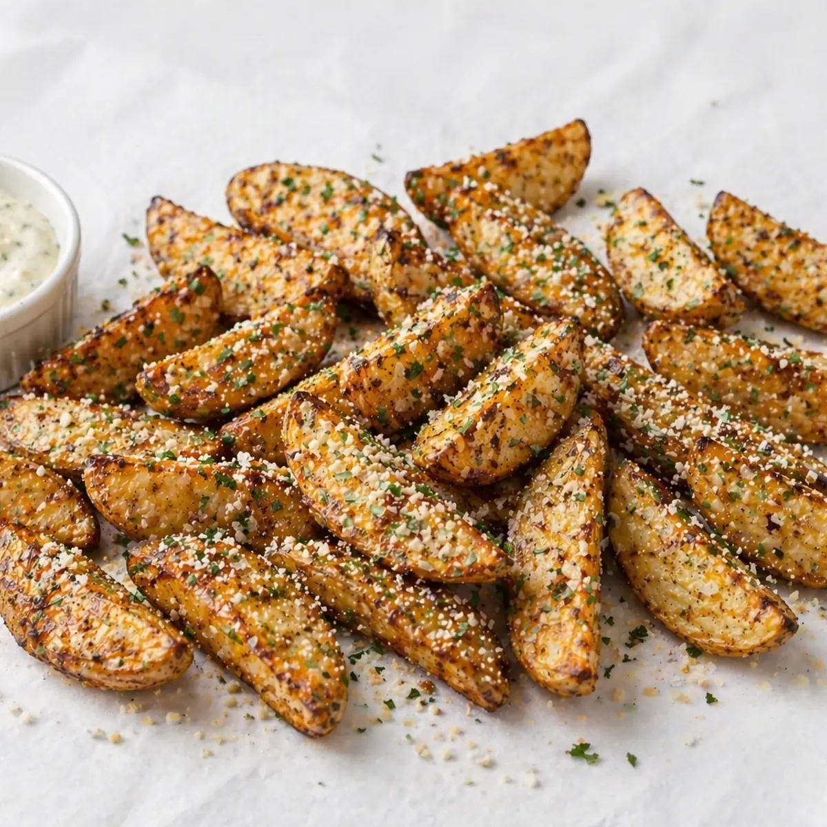 Garlic Parm Wedges