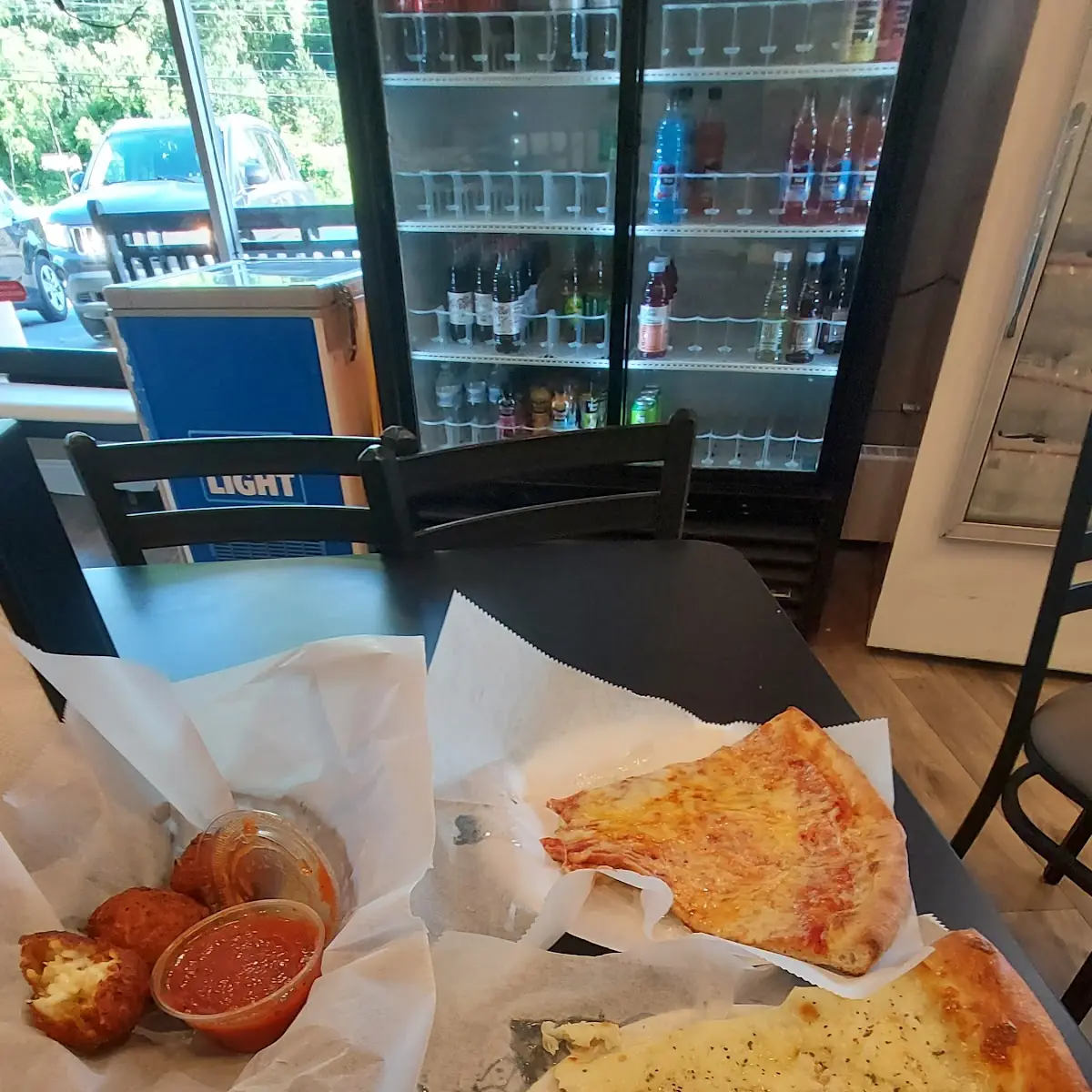 Plain Pizza Slice of Cheese