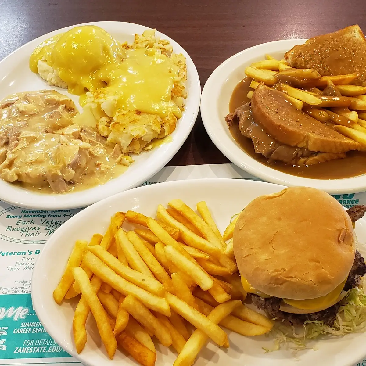 Burger and Fries