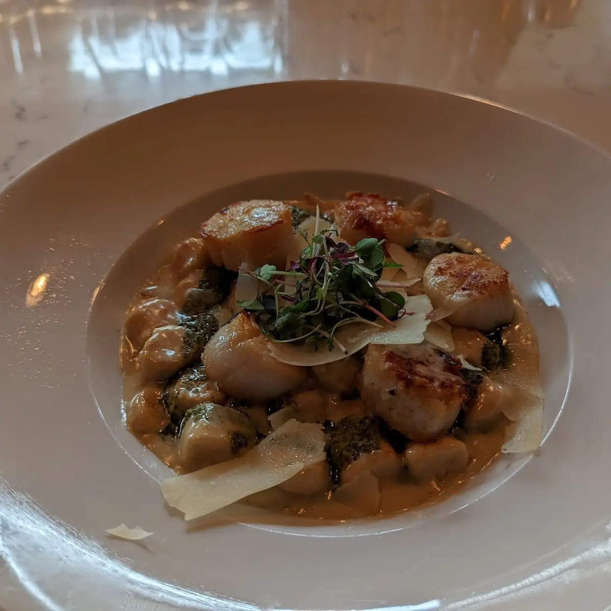 Pan Seared Scallops