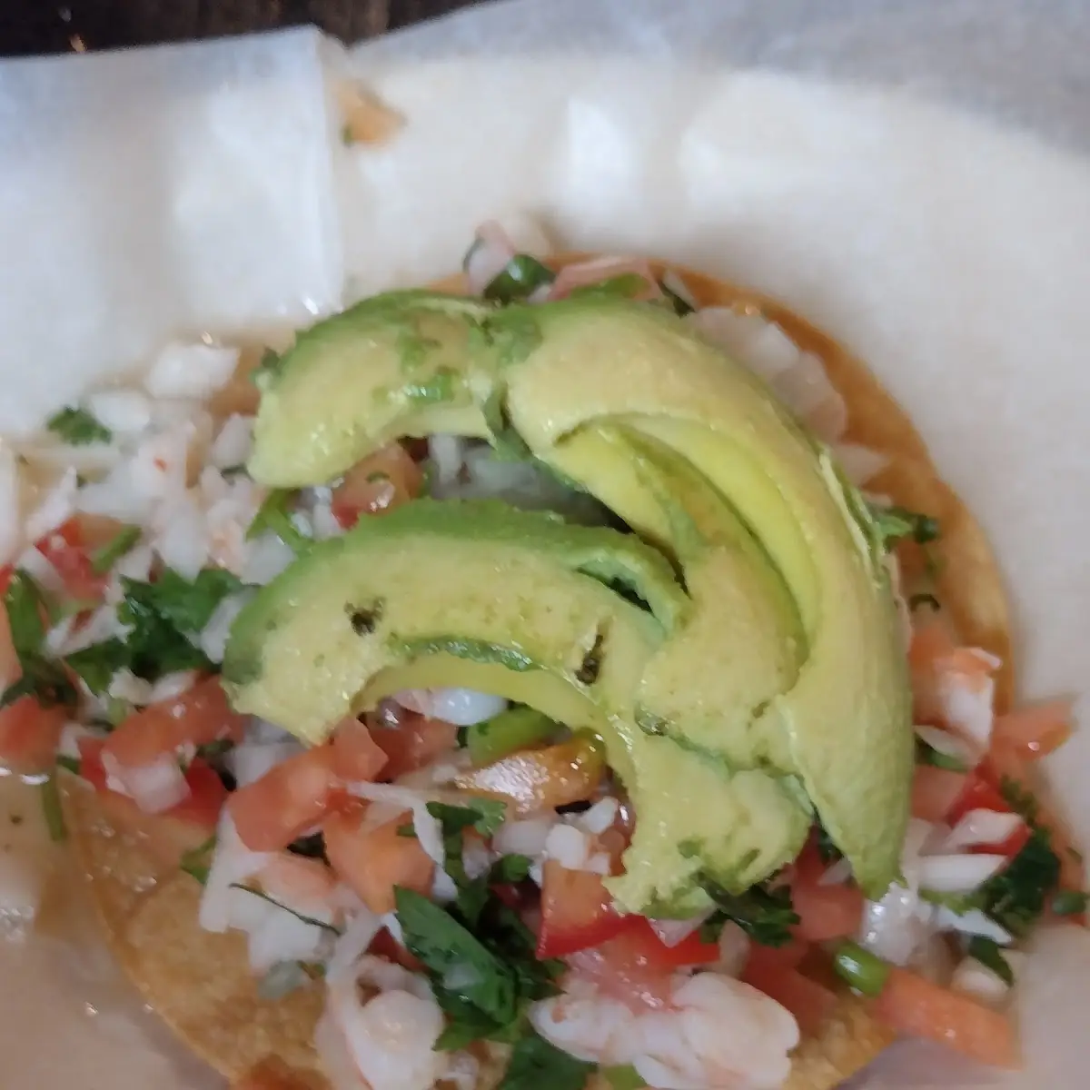 Shrimp Tostadas