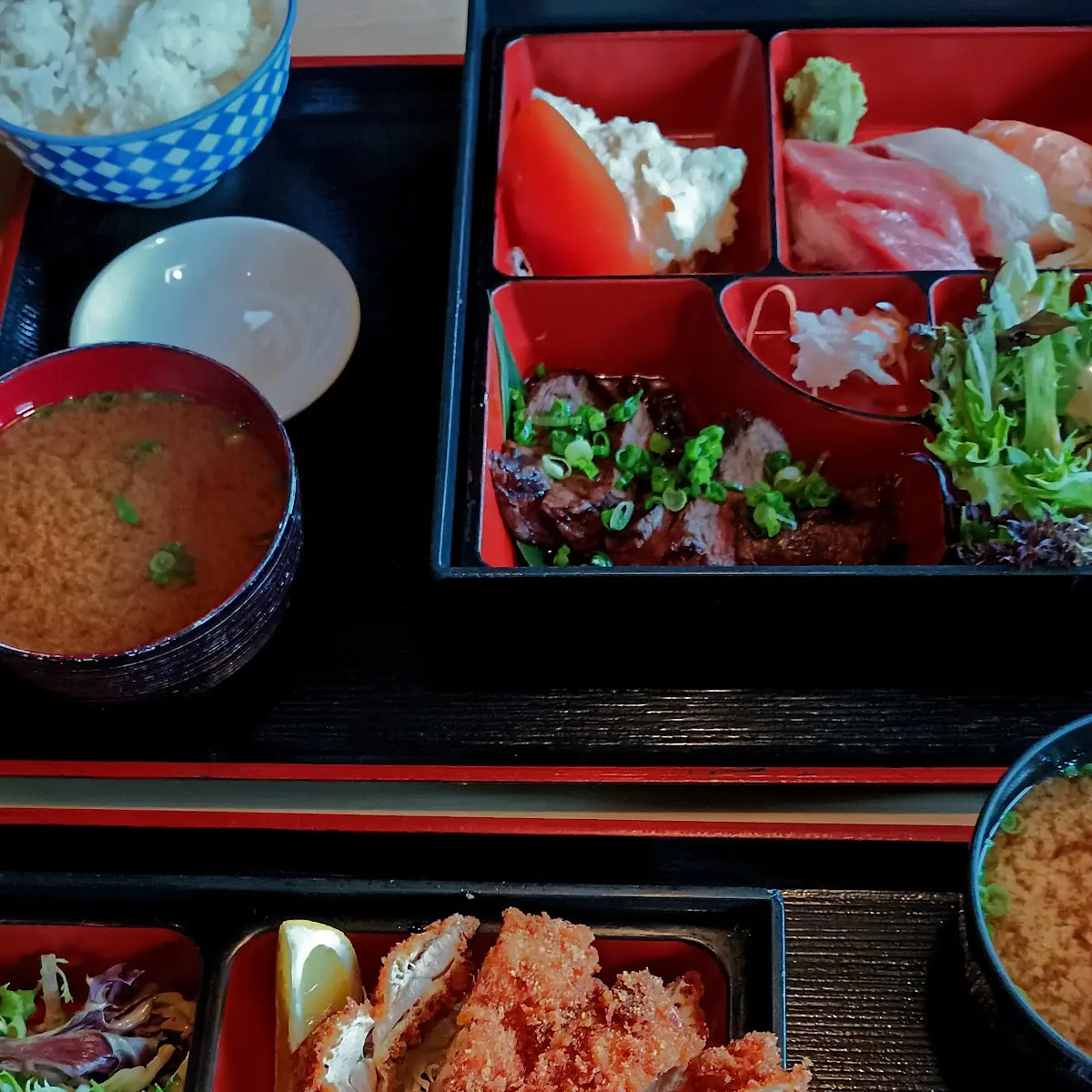 Salmon Teriyaki Teishoku