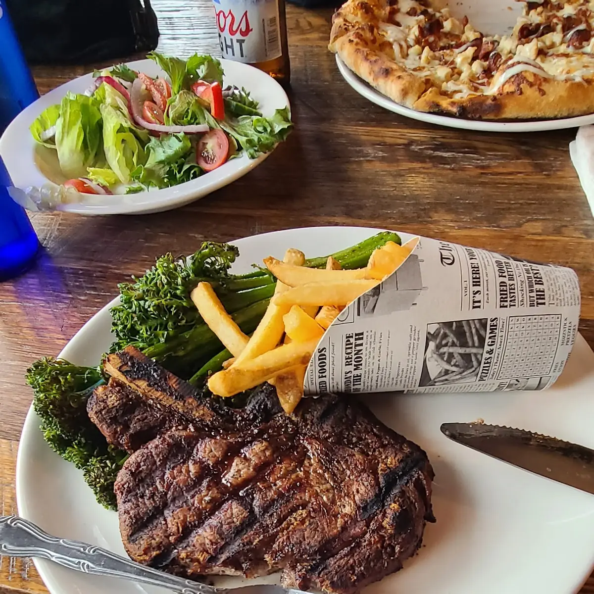 Ribeye Steak Well Done