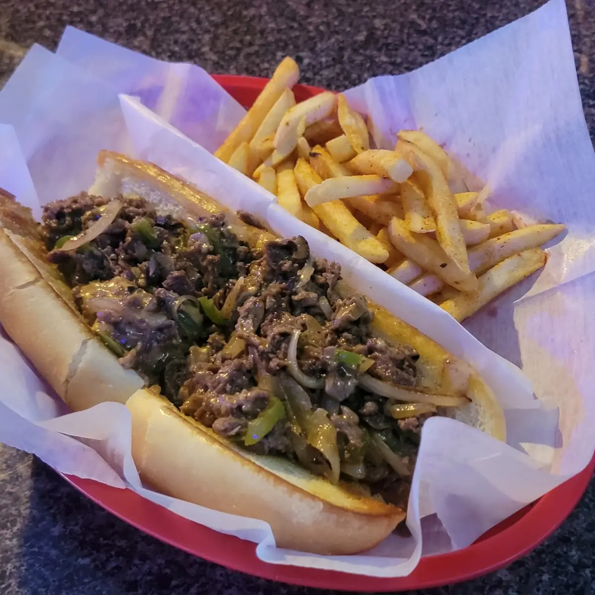 Philly Cheese Steak Sandwich