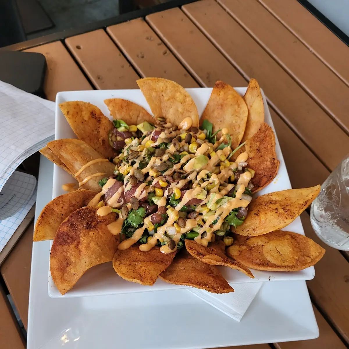 Shrimp & Black Bean Nachos