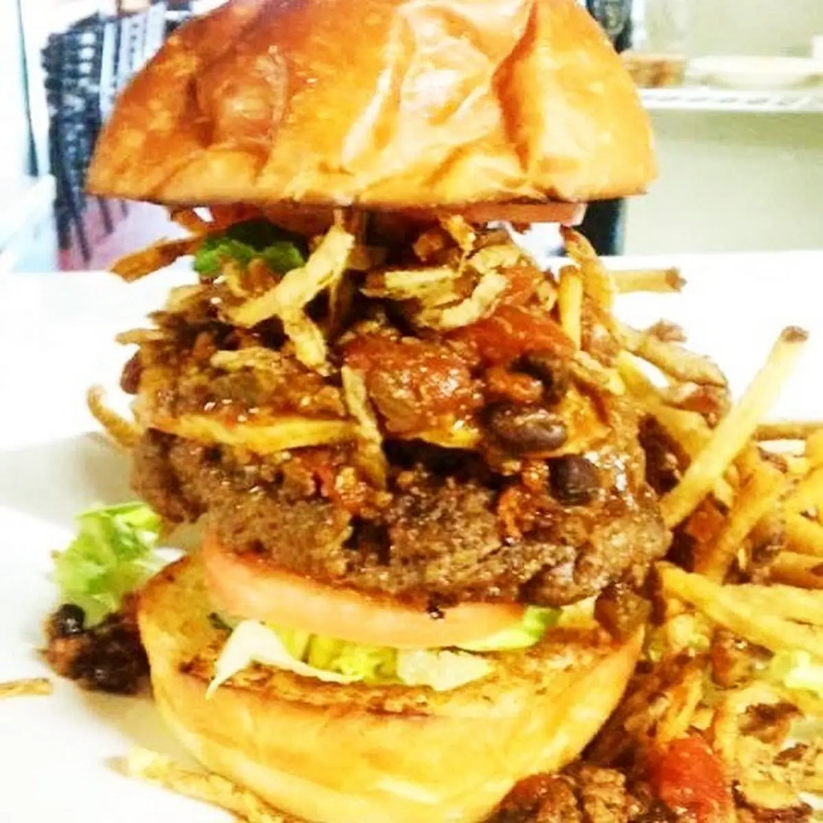 Cajun One Eyed Burger