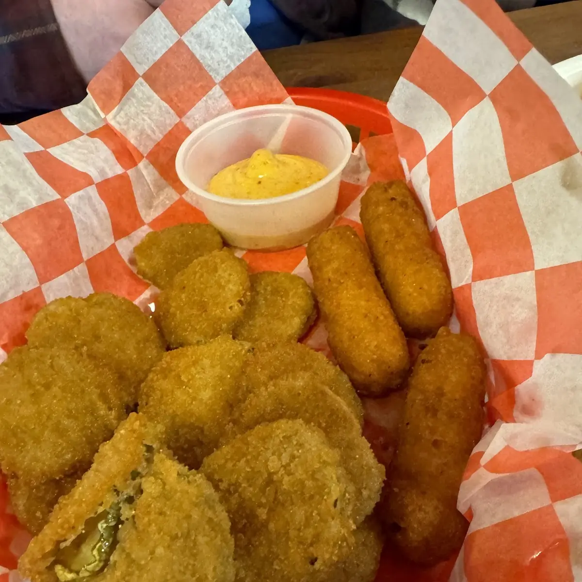 Fried Pickles with House Sauce