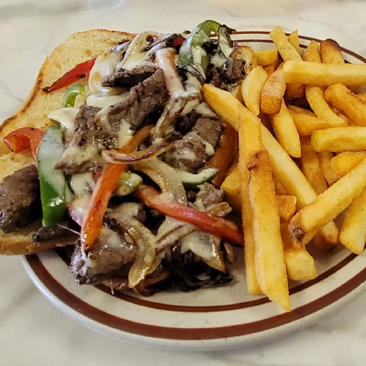 Philly Cheesesteak Sandwich