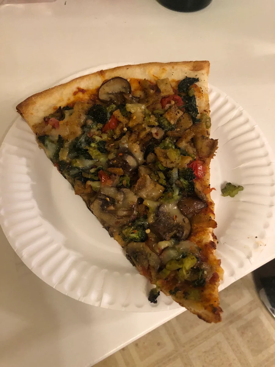 Broccoli Rabe and Sausage Pizza