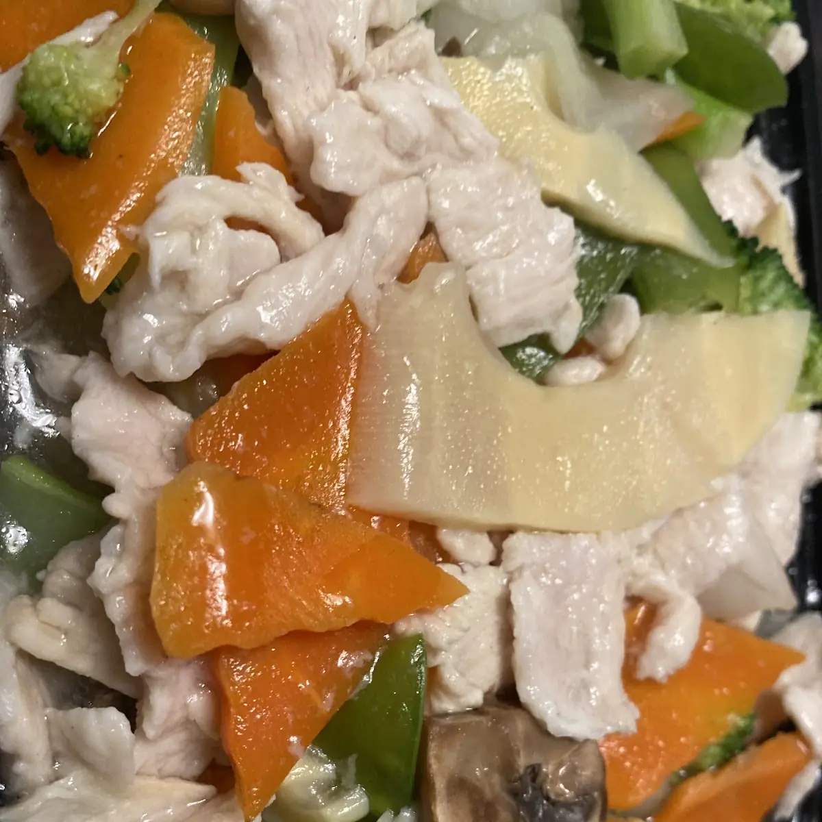 Steamed Chicken with Mixed Vegetables