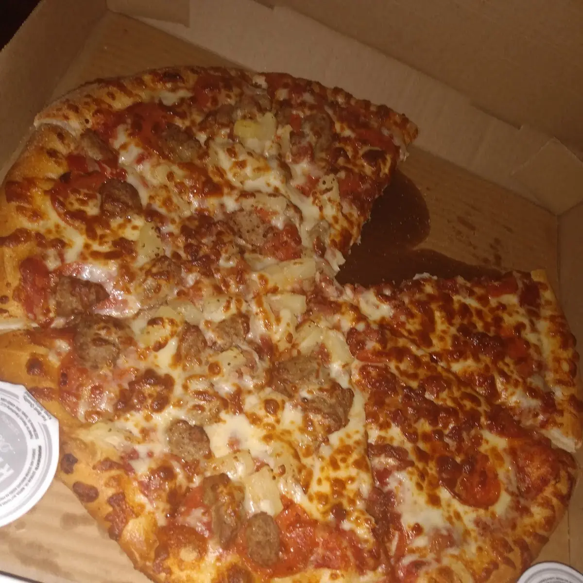 Meat Lover with Pineapple