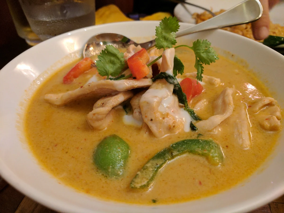 Seafood in Green Curry, Thai @ Kiama