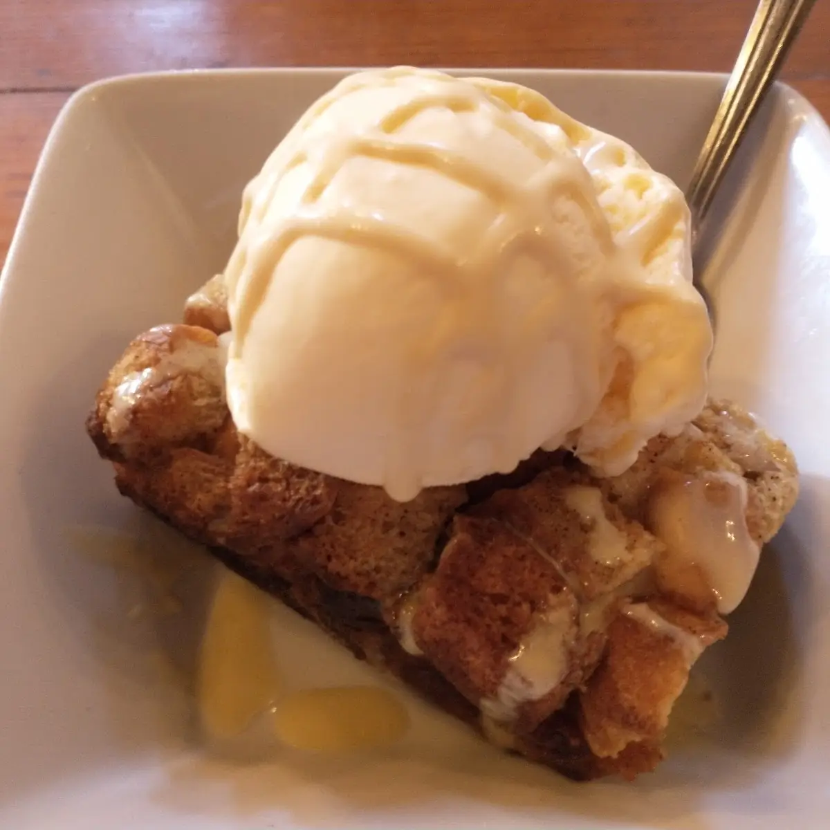Pie Topped Bread Pudding
