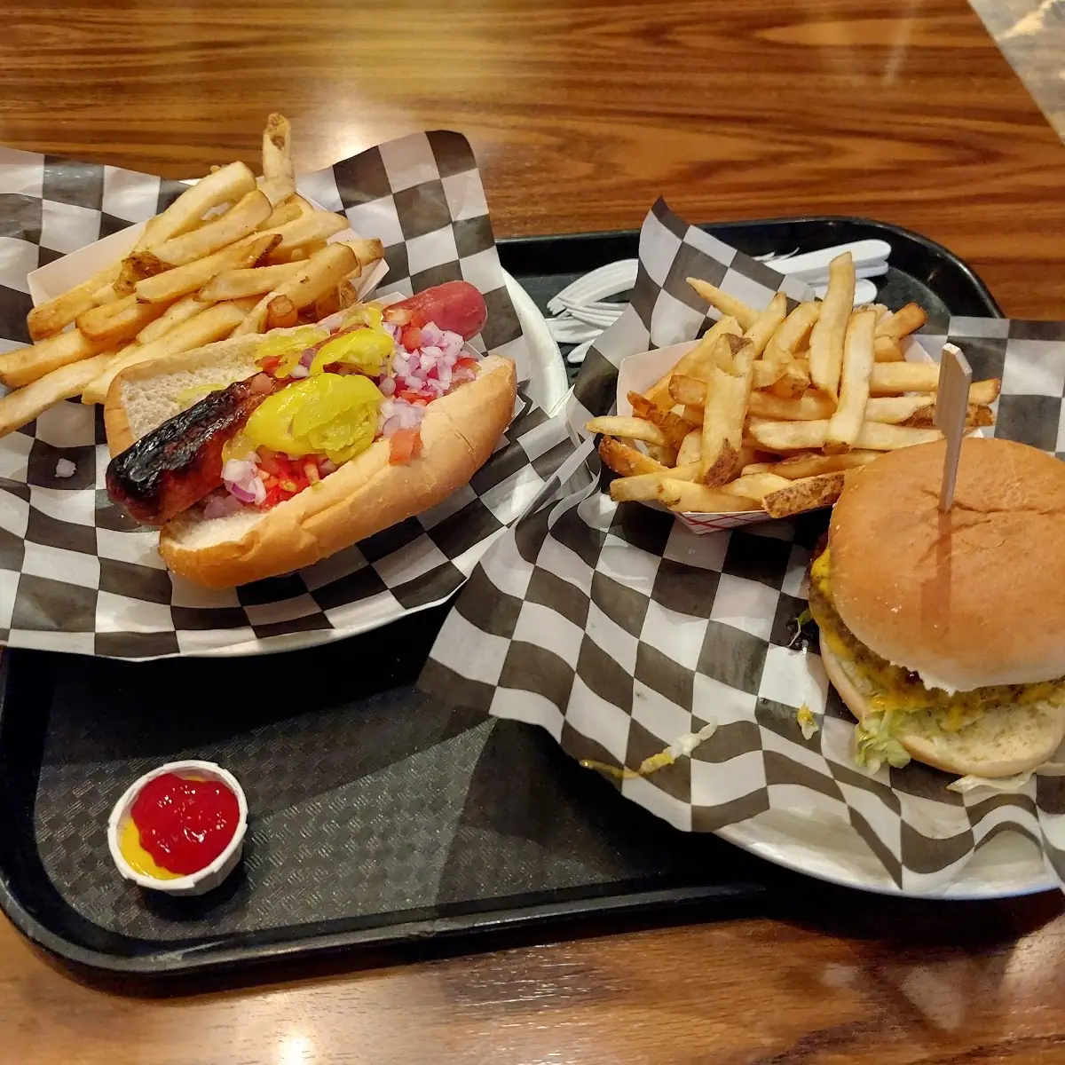 Burger Fries