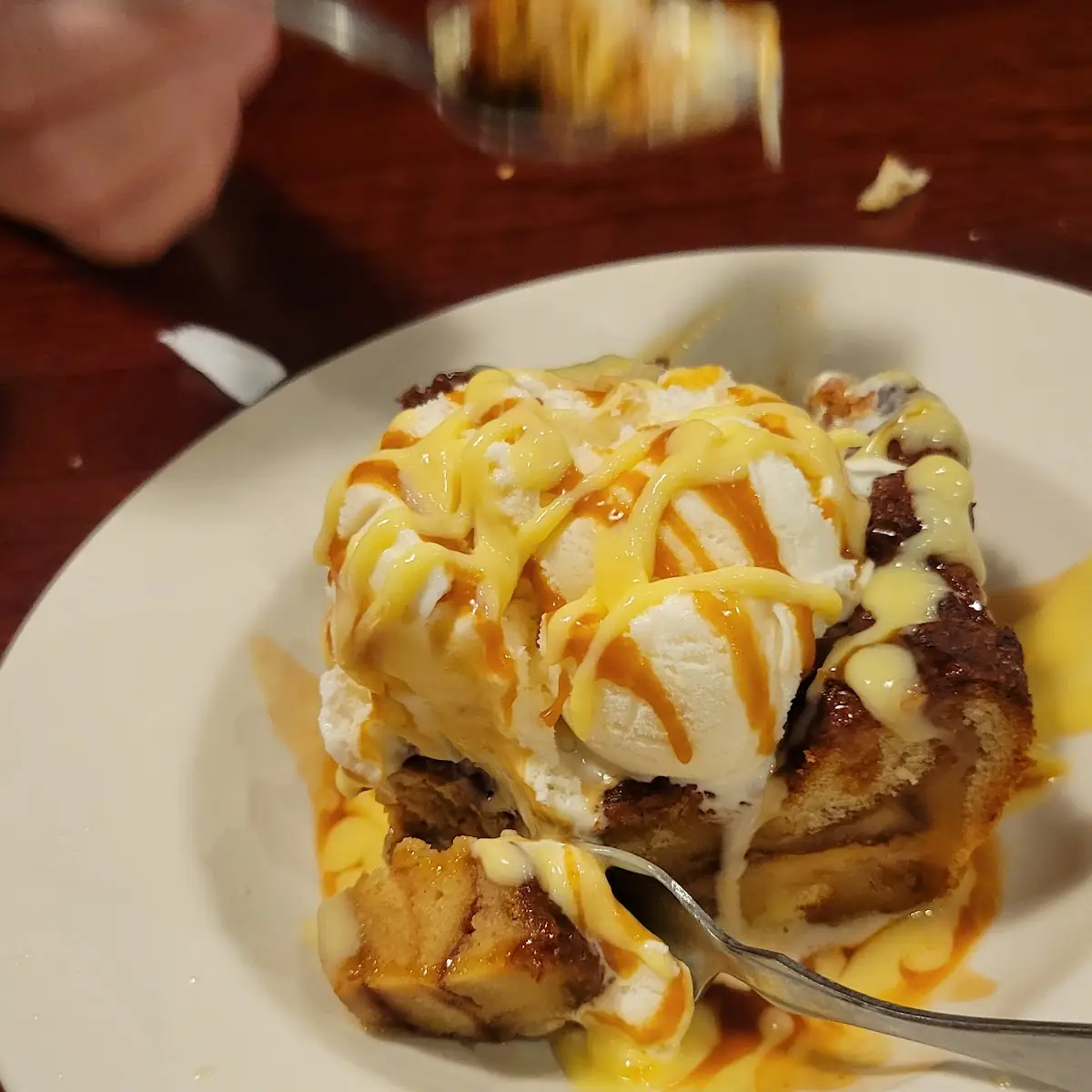 Salted Caramel Bread Pudding