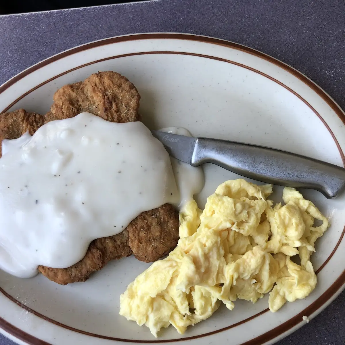 Country Fried Steak & Eggs