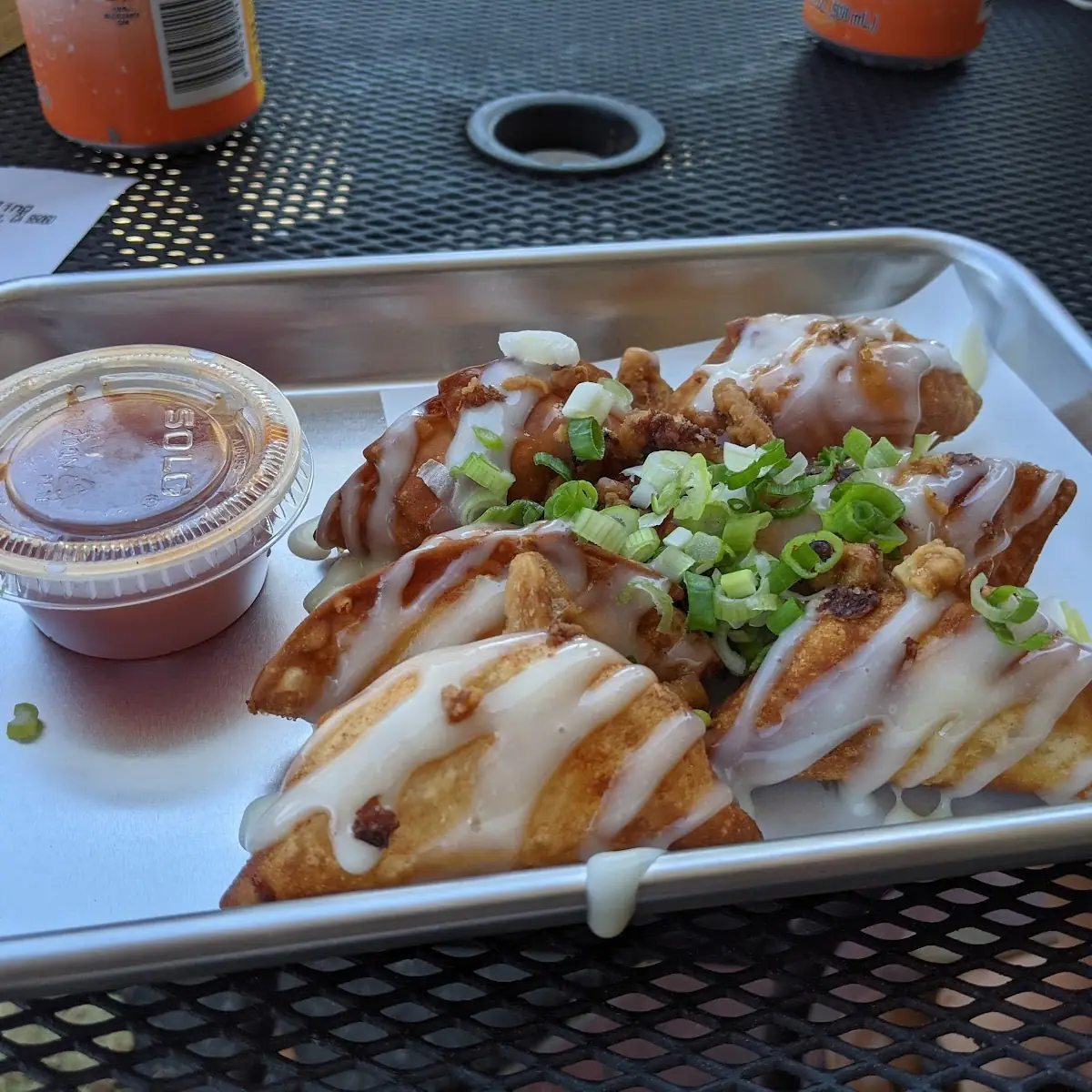 Walnut Shrimp Dumplings