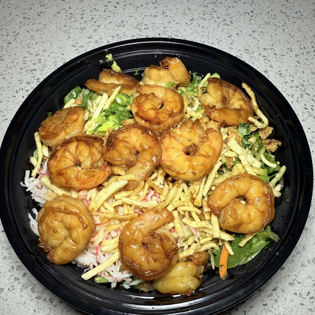 Grilled Shrimp and Crab Salad