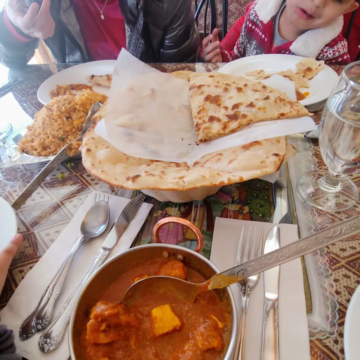 Chicken Curry and Rotis
