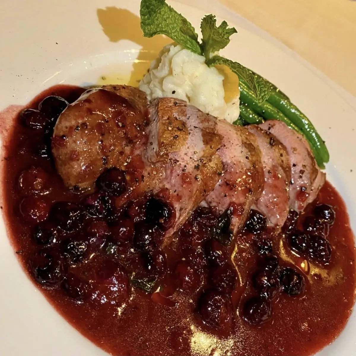Anatra Con Ciliege - Duck Breast