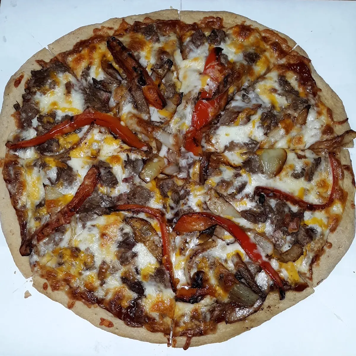 Smoked BBQ Brisket Pizza