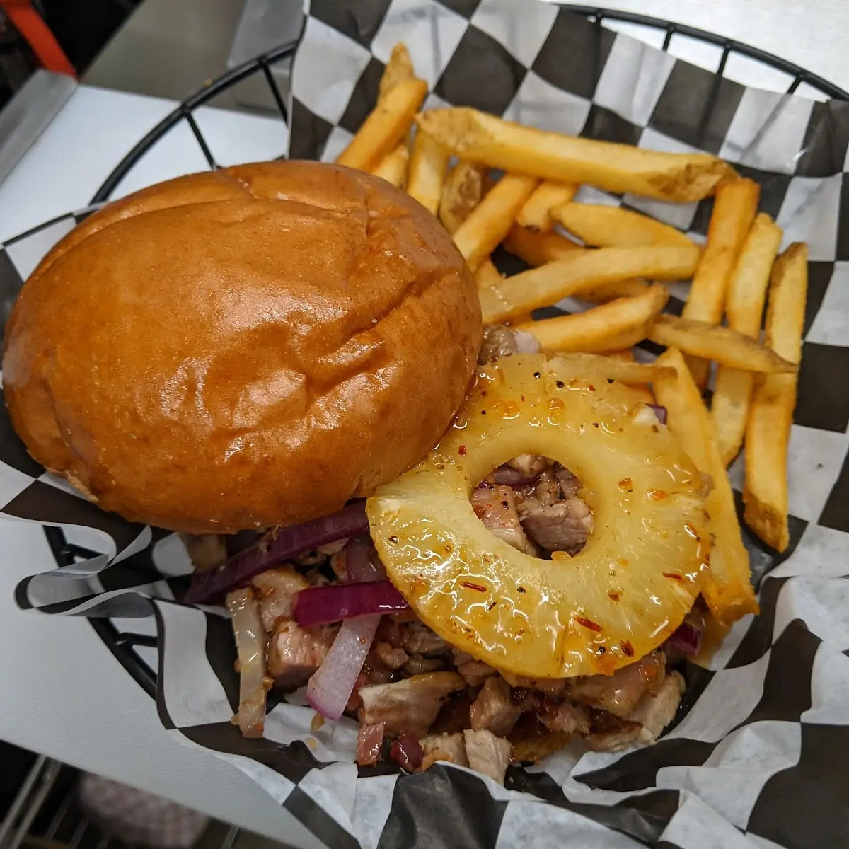 Hawaiian Pork Sandwich