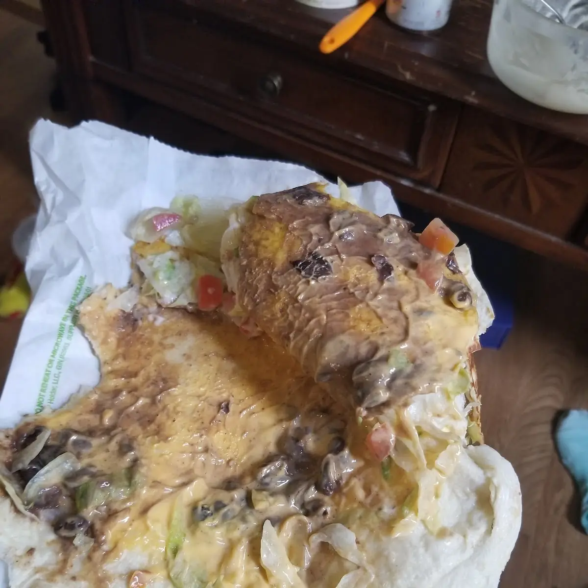 Black Bean Crunch Wrap