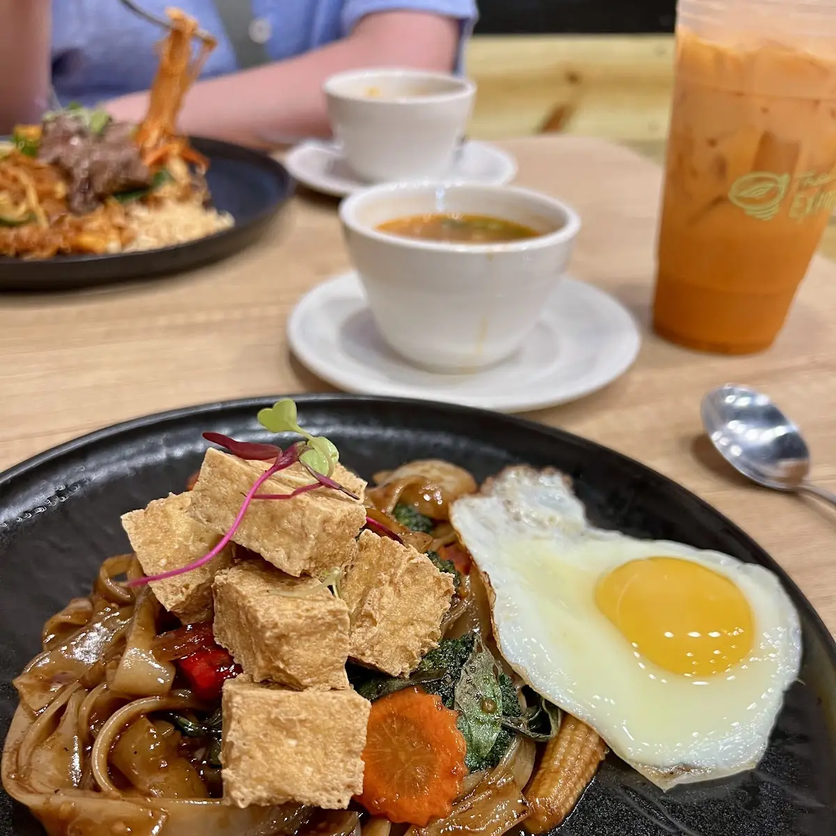 Drunken Noodle with Fried Tofu