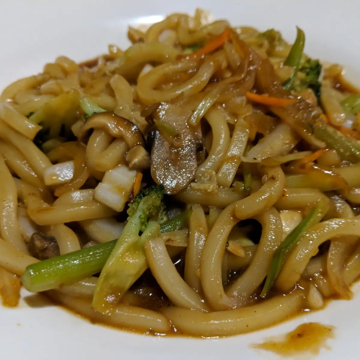 Yaki Udon Stir-Fried Japanese Noodle