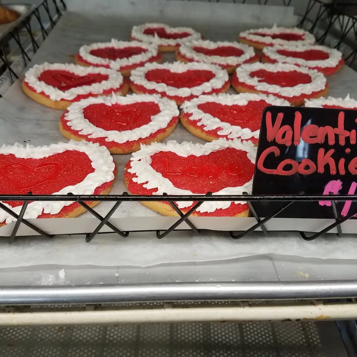 Decorated Heart Sugar Cookie