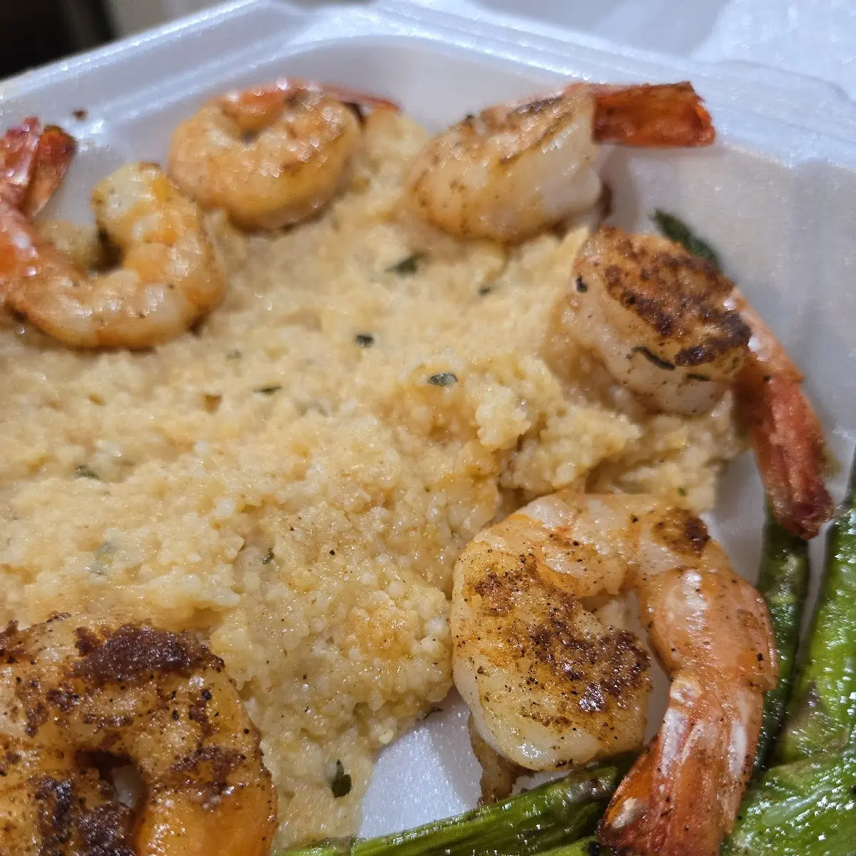Grilled Shrimp & Grits