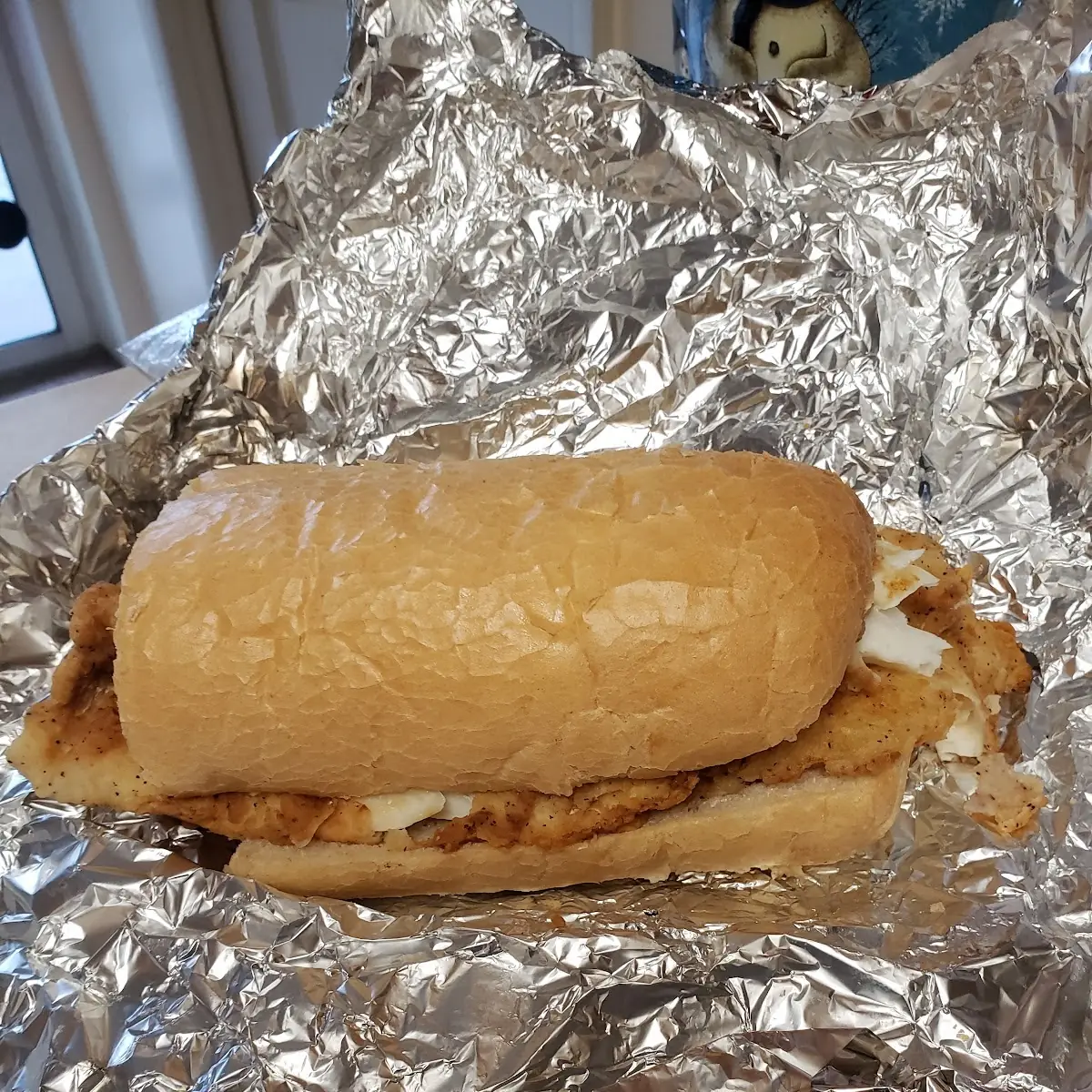 Deep Fried Cod Sandwich