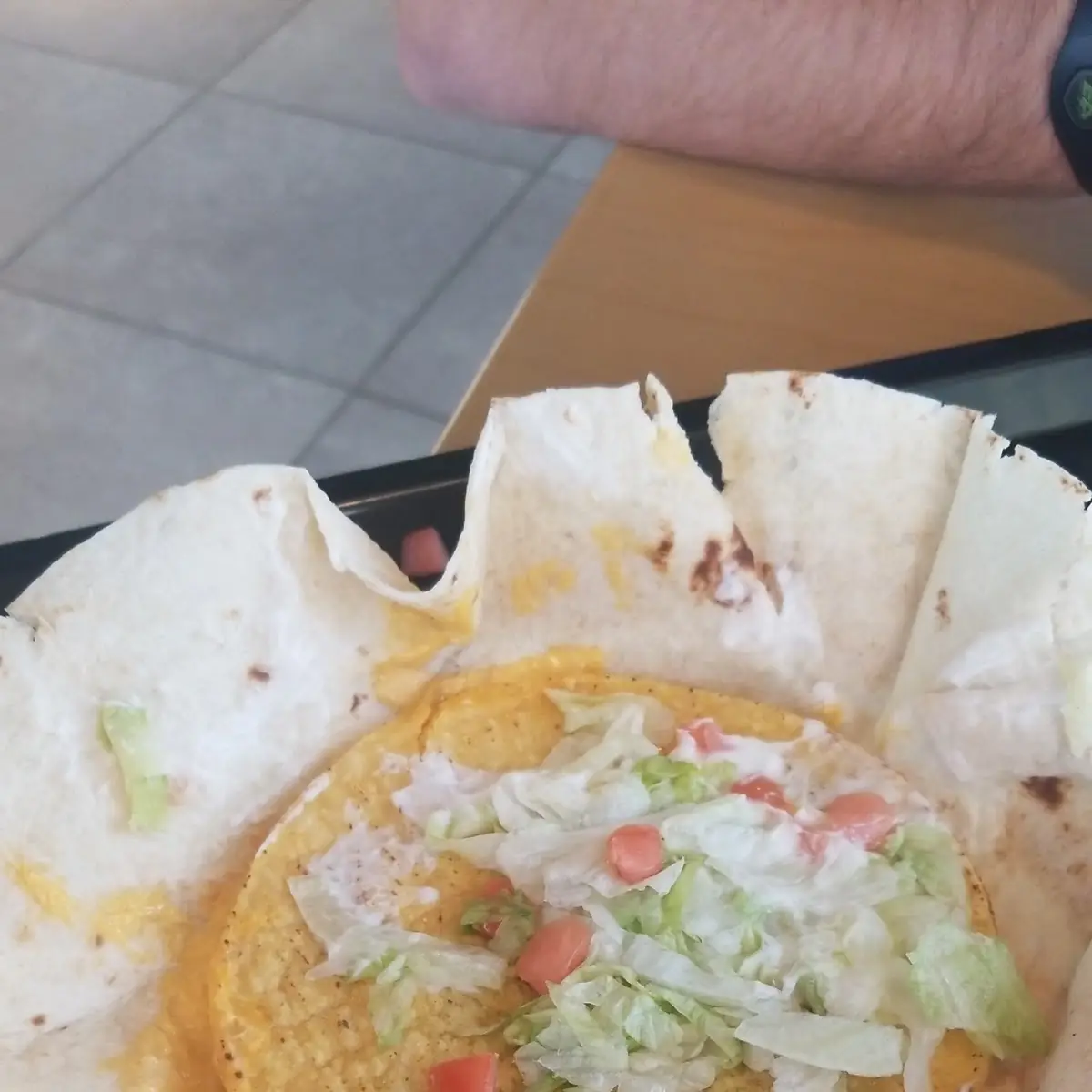 Black Bean Crunch Wrap