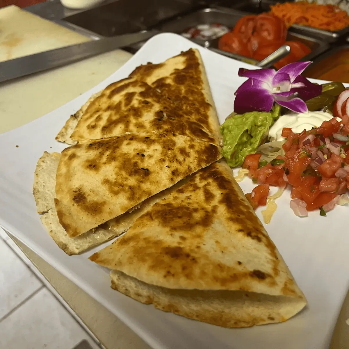 Chicken Steak Quesadilla