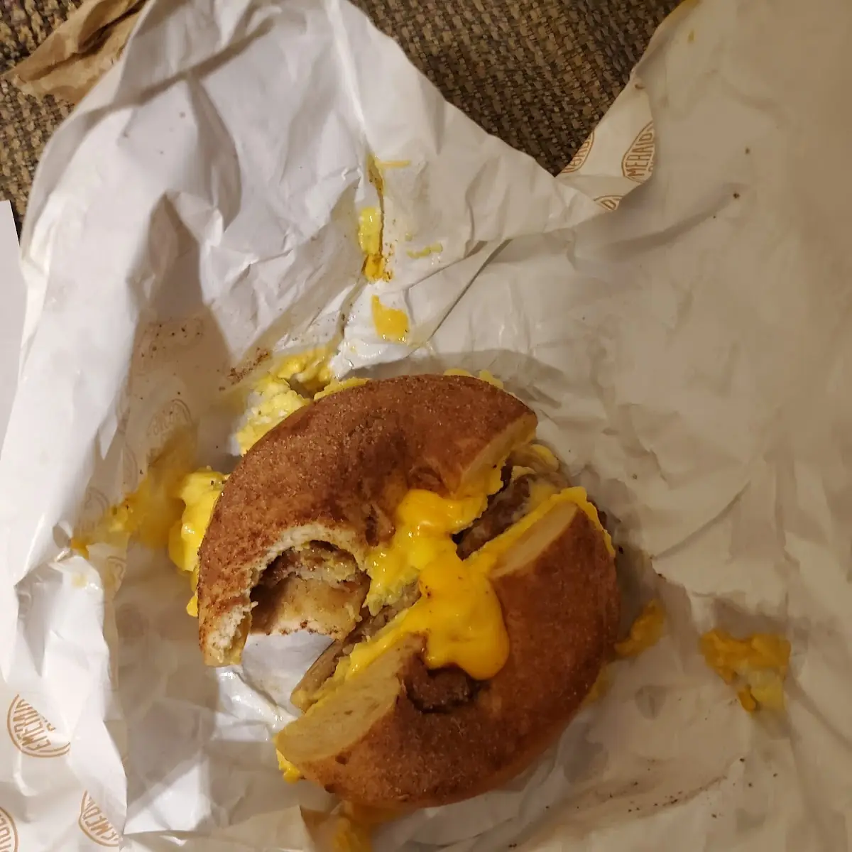 Chicken Sausage Egg and Cheese