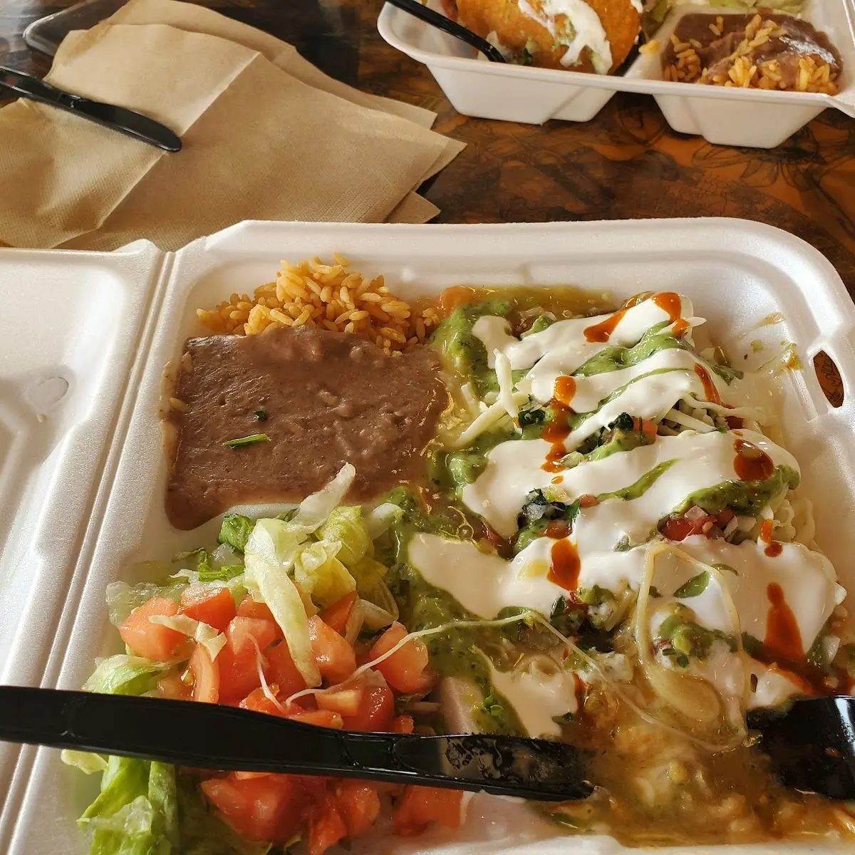 Kids 2 Enchilada Plate