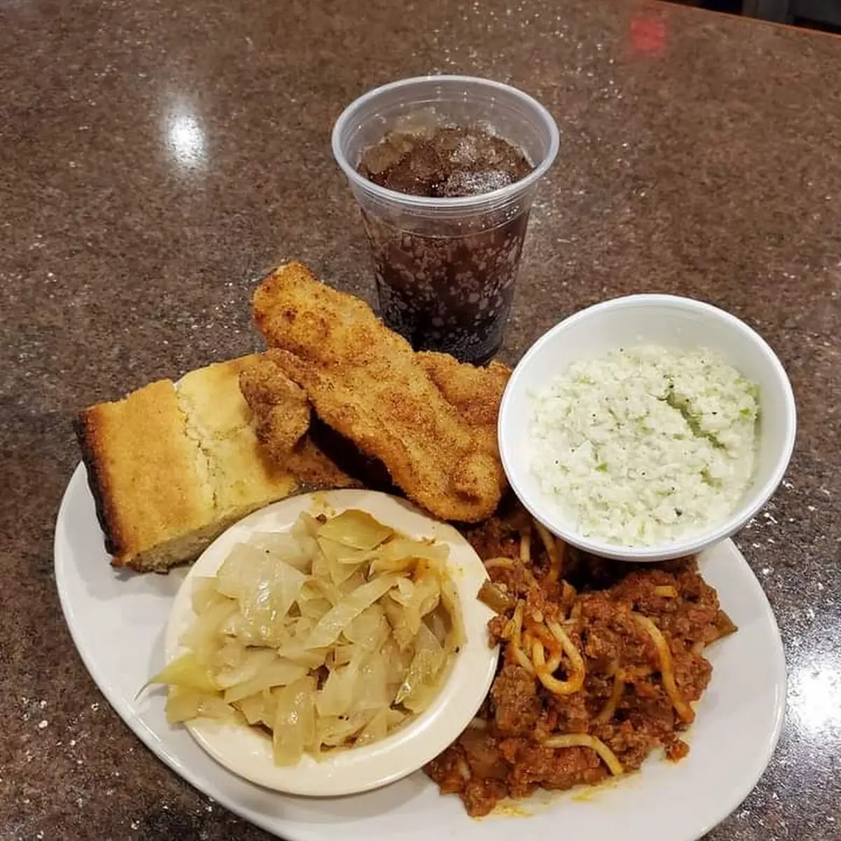 Fish and Spaghetti