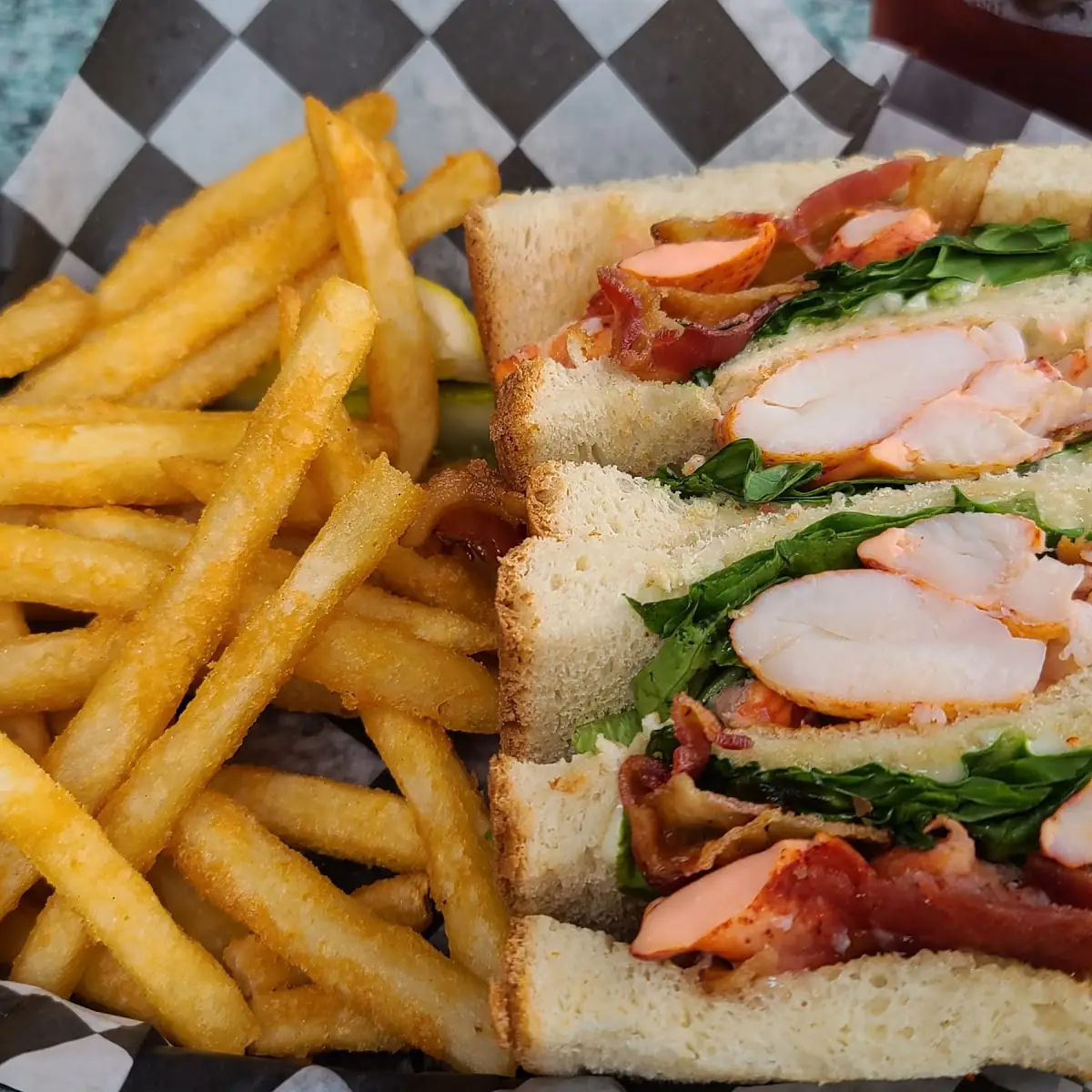 Lobster Club Sandwich