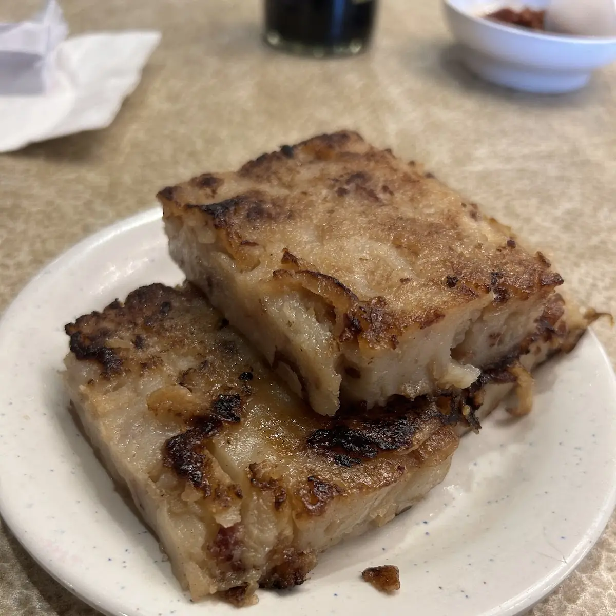 Fried Carrot Radish Cake