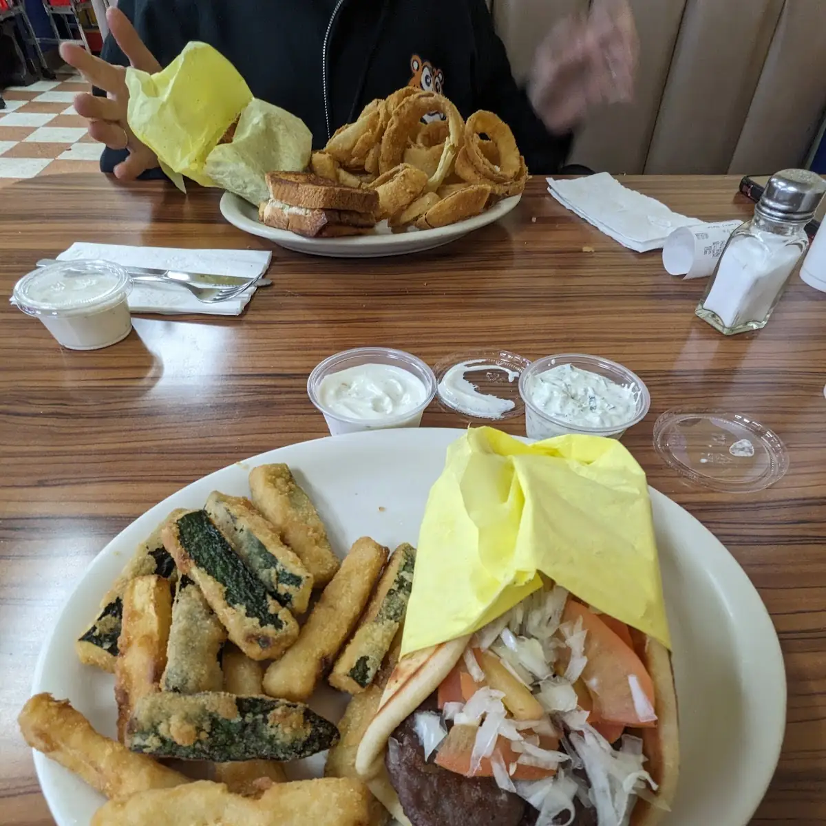 Gyro Sandwich with Zucchini