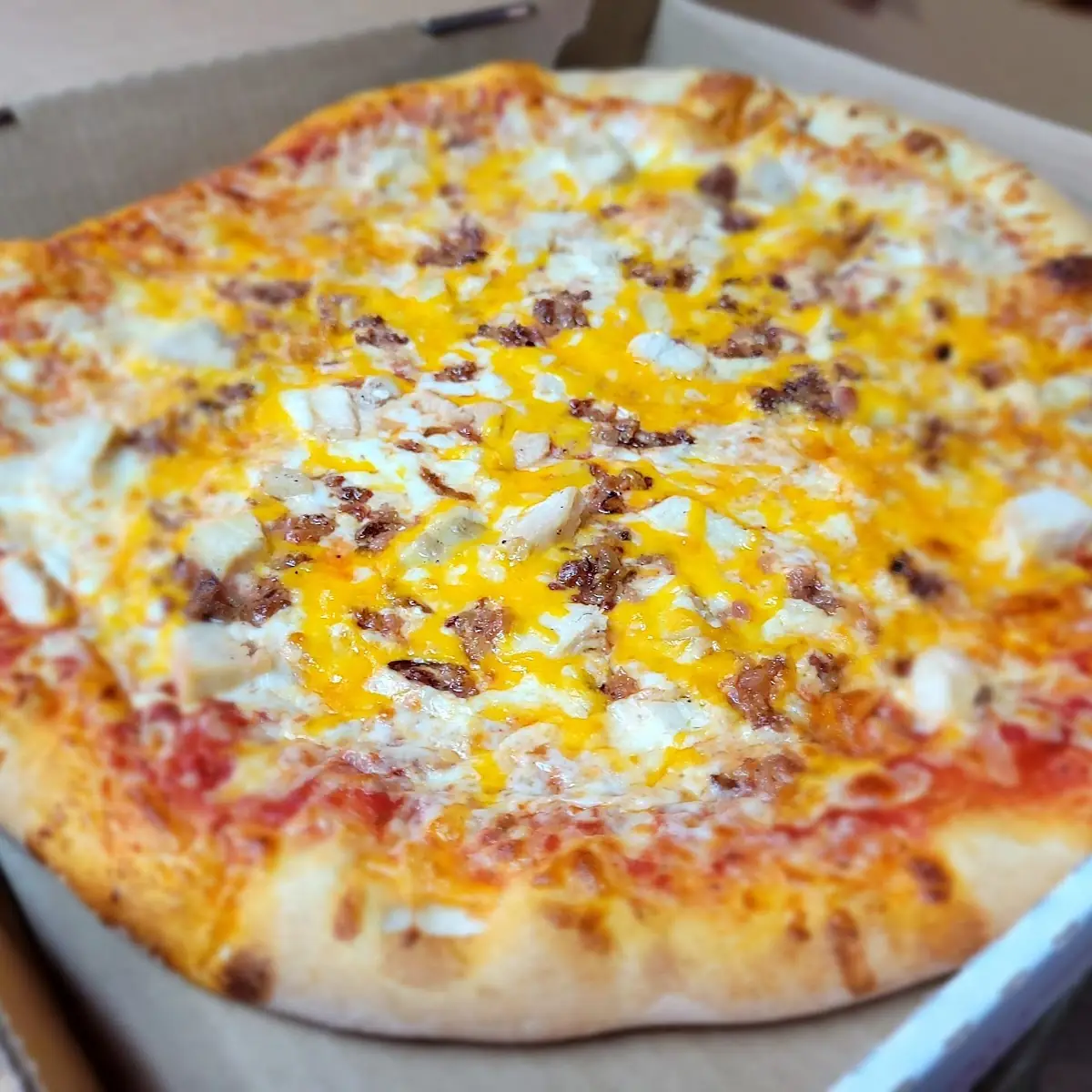 Cheesesteak Pizza